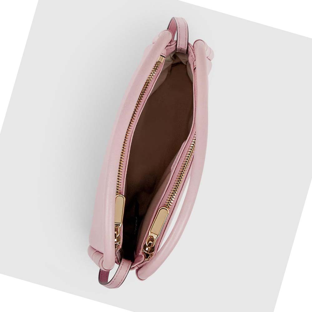 Ecco Contact Crossbody Axelväska Herr Rosa | SE 776JPQ